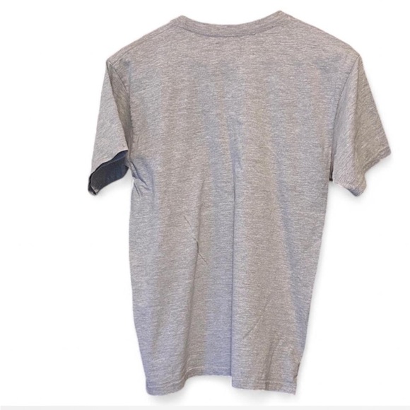 Obey Gray and Orange Short Sleeve Tee - Picture 8 of 9